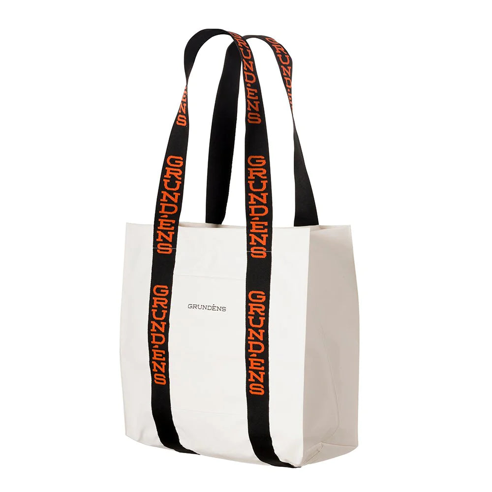 Grundens Shoreman Tote Bag White - Gear Bag from Alamo Anglers
