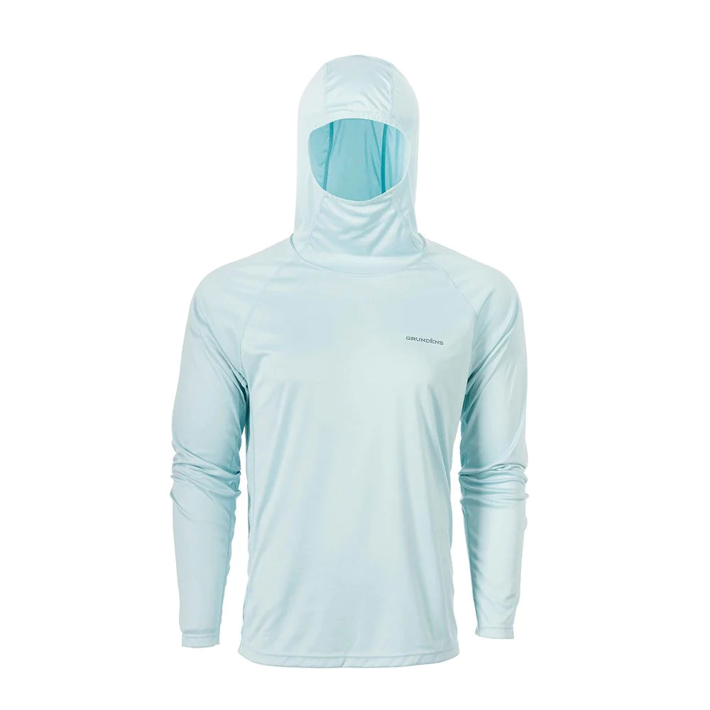 Grundens Solestrale Hoodie Coastal Blue - Hoodie from Alamo Anglers