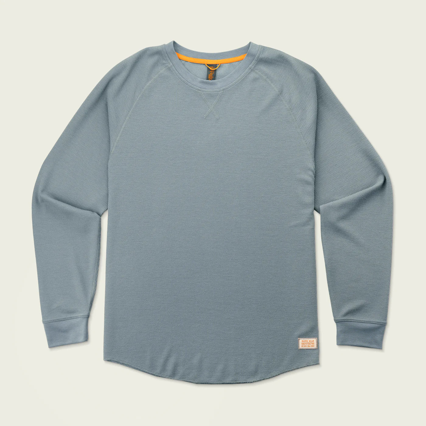 Marshwear Surfside Waffle Long Sleeve Shirt Steel - from Alamo Anglers