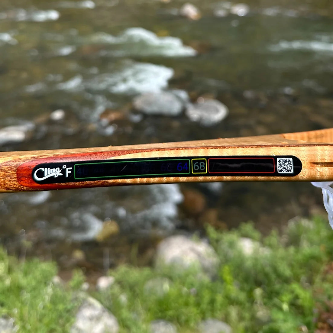 Cling Temperature Tape - Stick On Thermometer - from Alamo Anglers