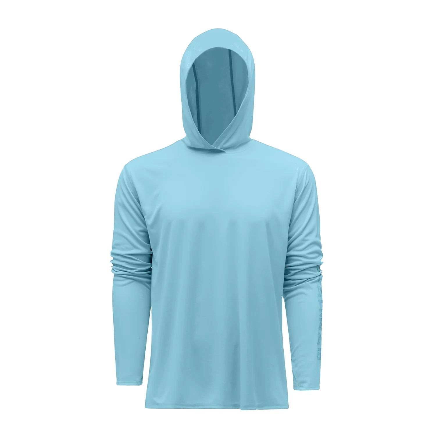 Grundens Tough Sun Hoodie Aquamarine - from Alamo Anglers