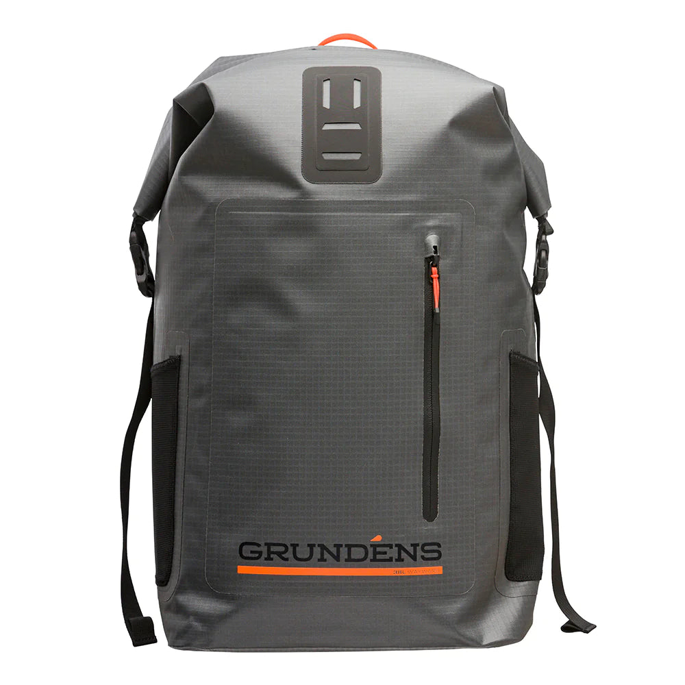 Grundens Wayward Roll Top Backpack 38L 38L Anchor - Gear Bag from Alamo Anglers