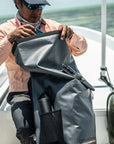 Grundens Wayward Roll Top Backpack 38L - Gear Bag from Alamo Anglers