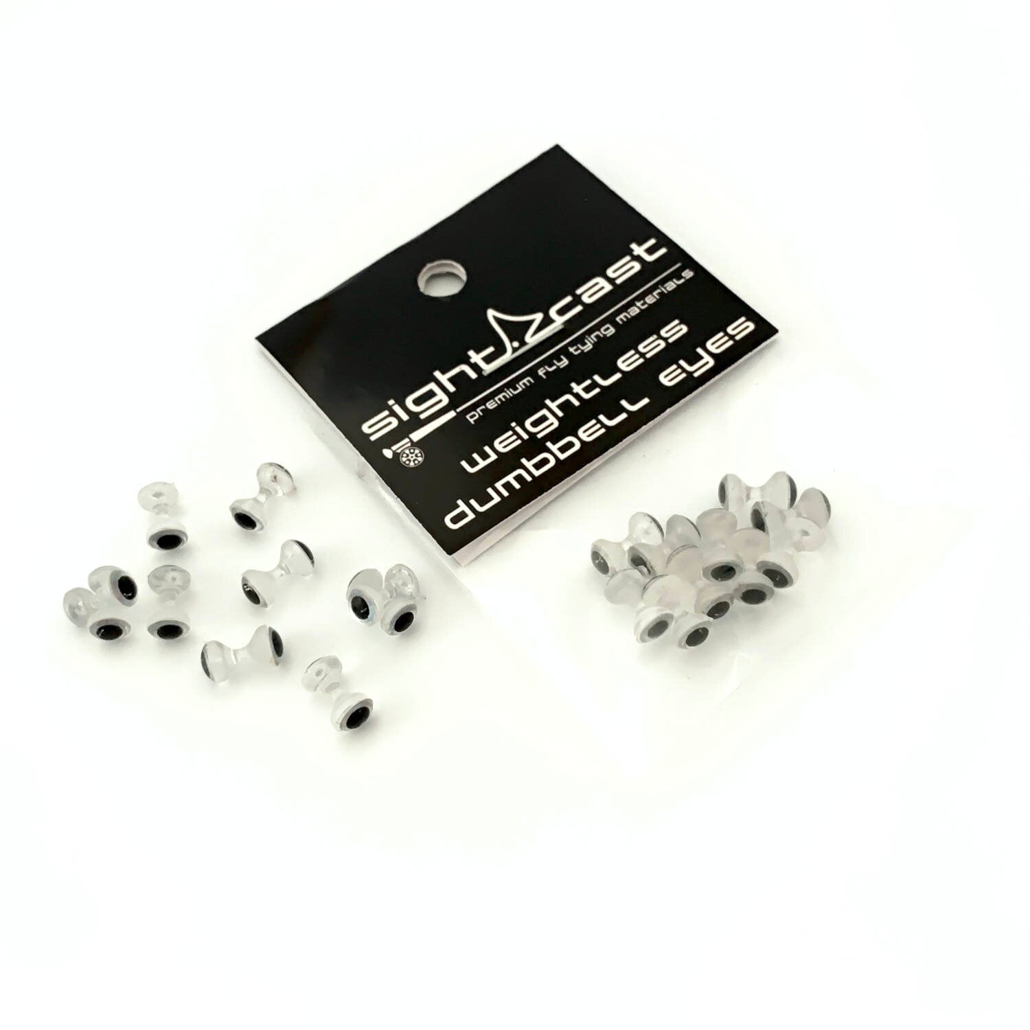 Sight Cast Weightless Dumbbell Eyes - from Alamo Anglers
