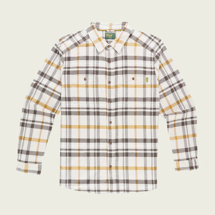 Marsh Wear Westerly Flannel Button Up Stone - Tops from Alamo Anglers