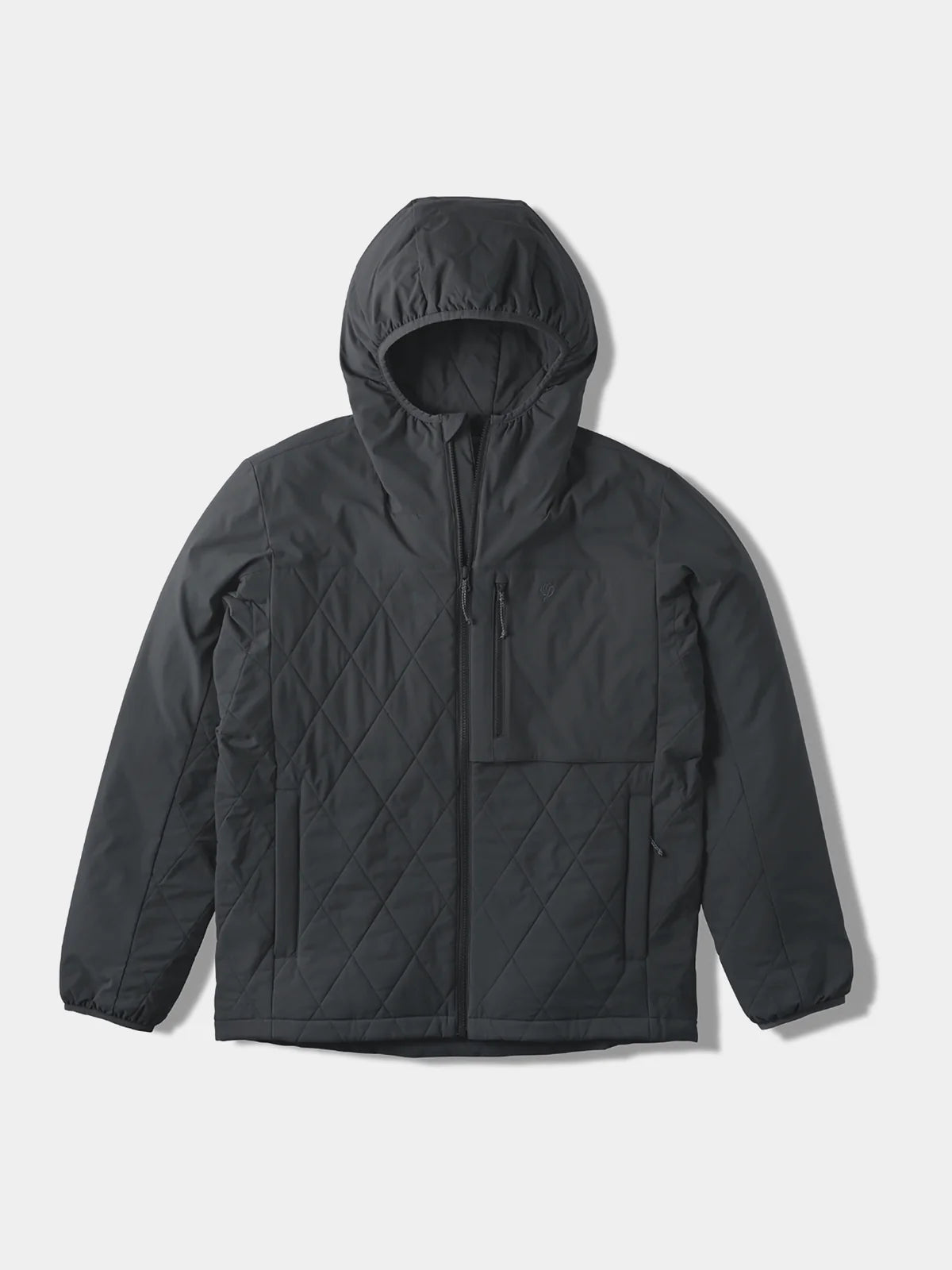 Duck Camp Airflow Insulated Hoodie Charcoal - Outerwear from Alamo Anglers