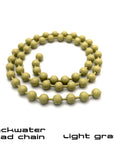 Sight Cast Backwater Bead Chain (Stainless Steel) 4.0mm Light Grass - from Alamo Anglers
