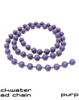 Sight Cast Backwater Bead Chain (Stainless Steel) 4.0mm Purple - from Alamo Anglers