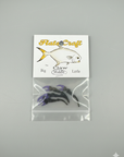 Flats Craft Crab Components - The Claw Medium Black Purple Tip - from Alamo Anglers