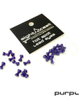 Sight Cast Hot Spot Lead Eyes- XSmall - (3.2mm) - 10pk Purple - from Alamo Anglers