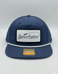 Alamo Anglers Shop Hat Navy w white rope - from Alamo Anglers