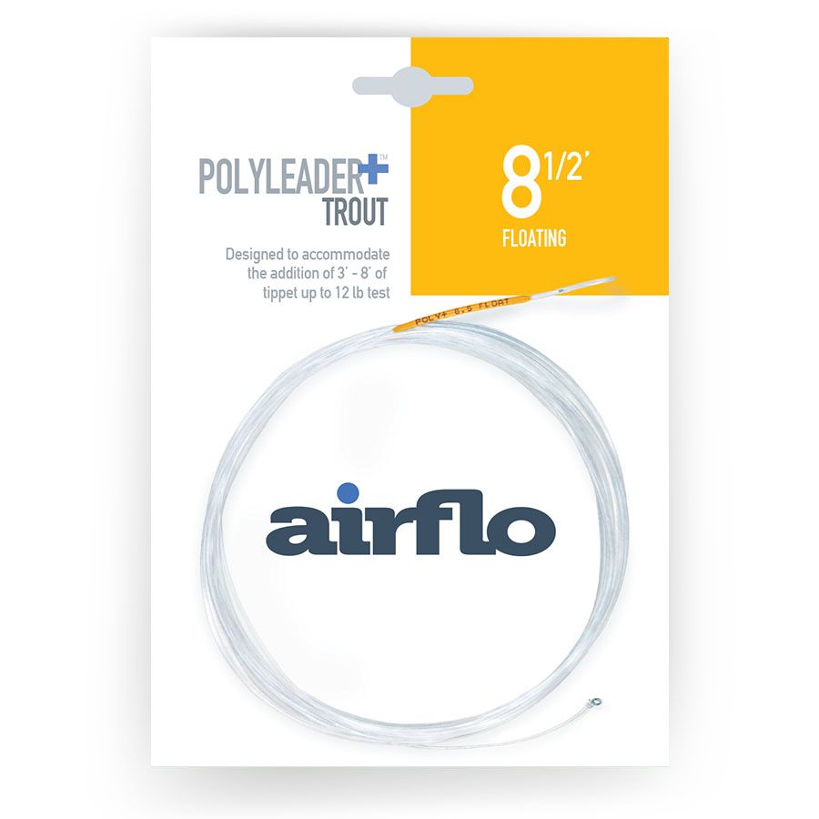 Airflo Polyleader Plus / Trout 8 1 2ft Floating - from Alamo Anglers