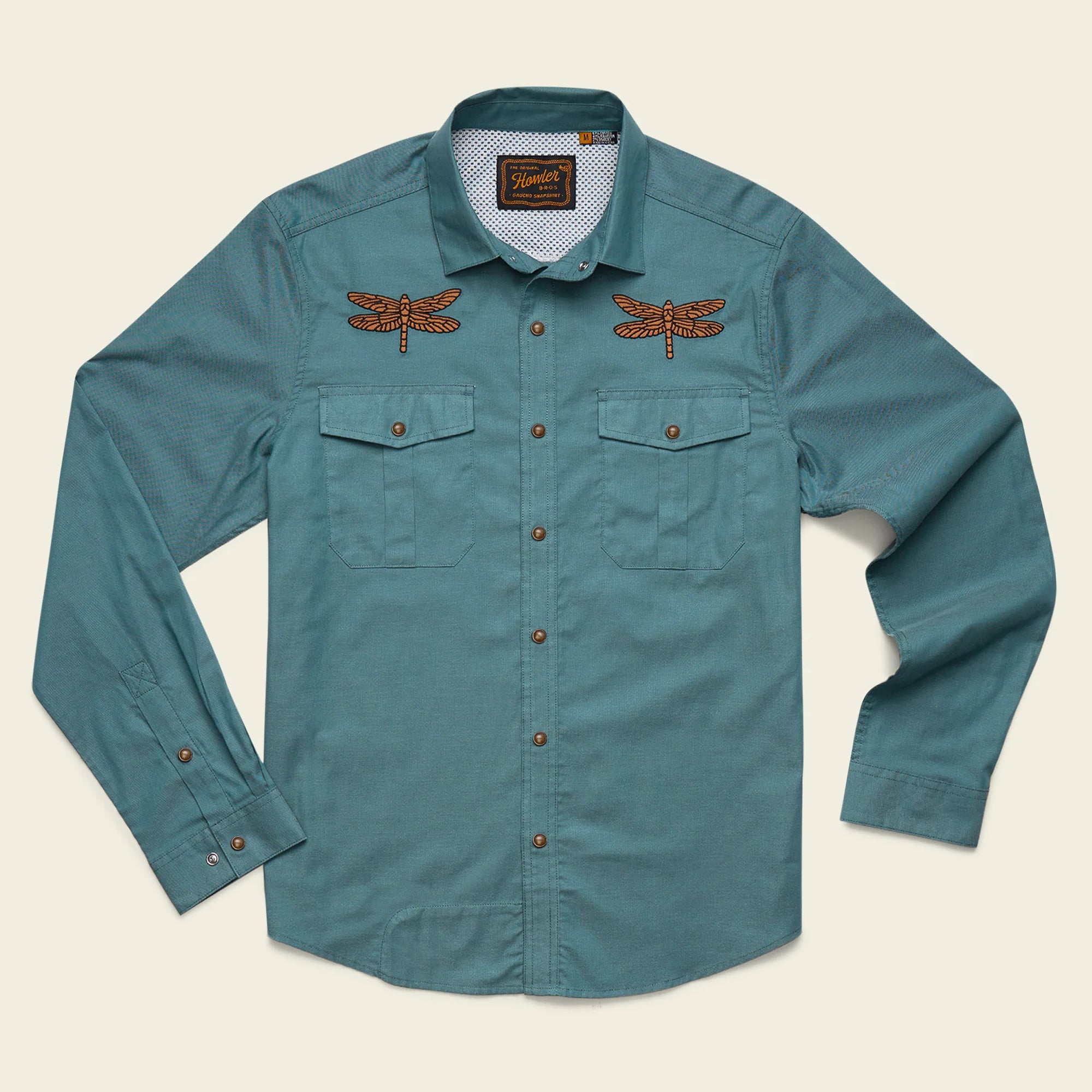 Howler Bros Gaucho Snapshirt Enter the Dragons - from Alamo Anglers