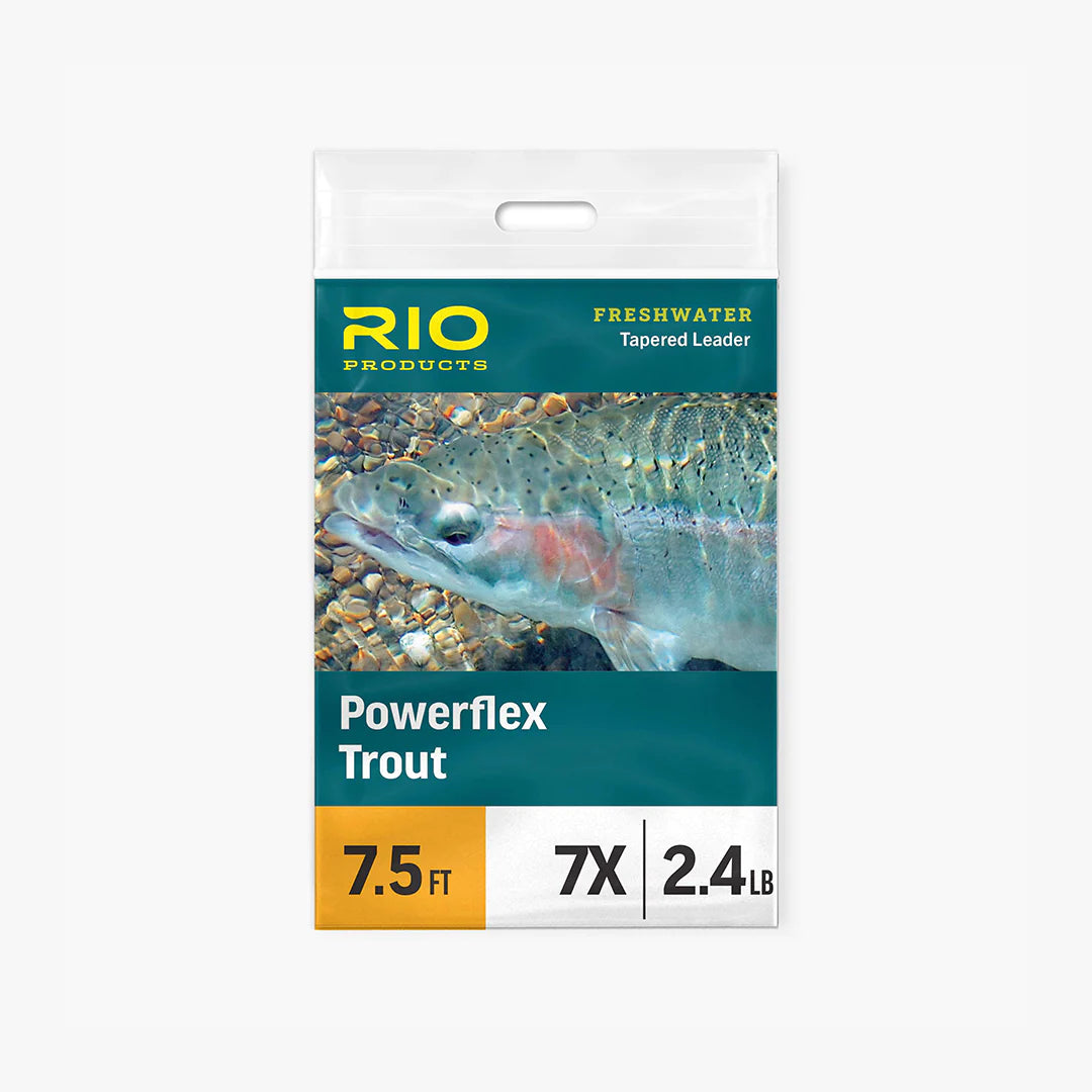 Rio Powerflex Trout Leader 7.5ft Single Pack