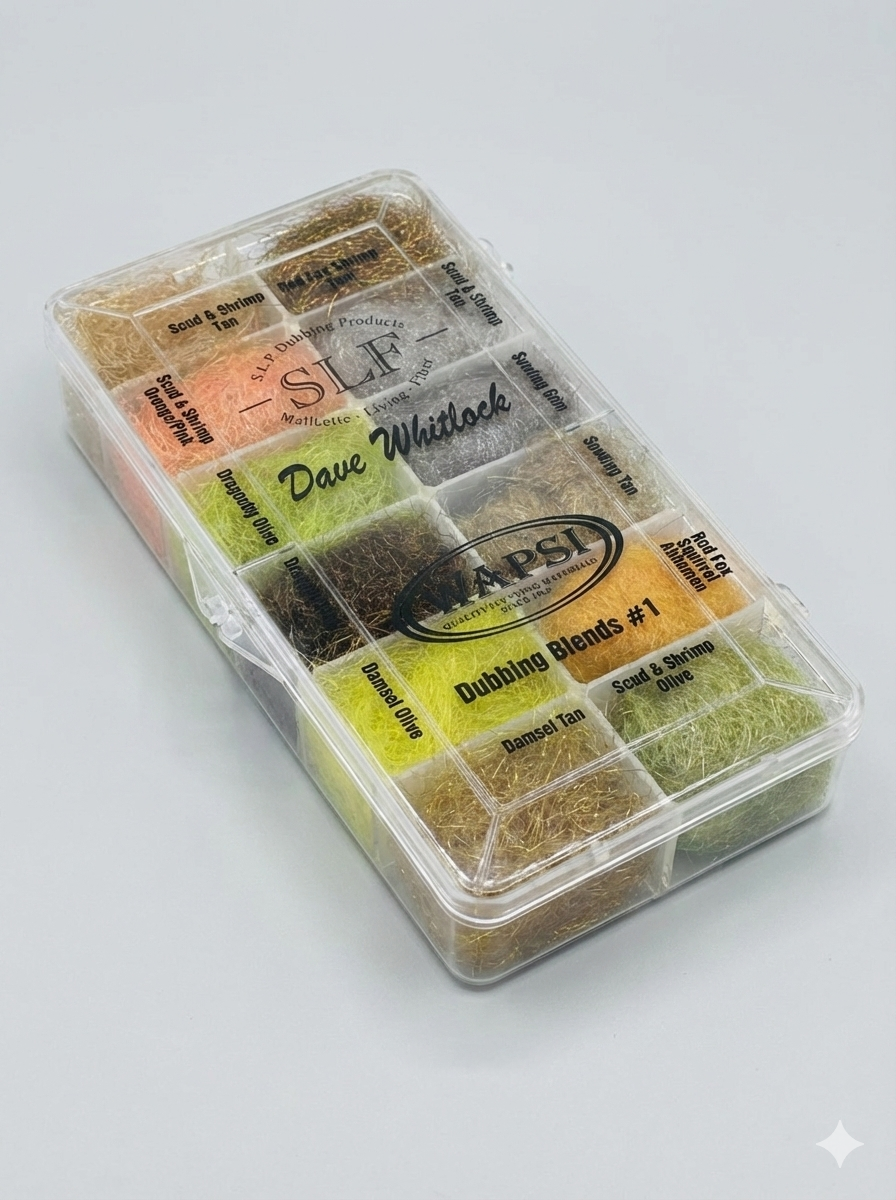 Dave Whitlock SLF Dubbing Blends #1 - from Alamo Anglers