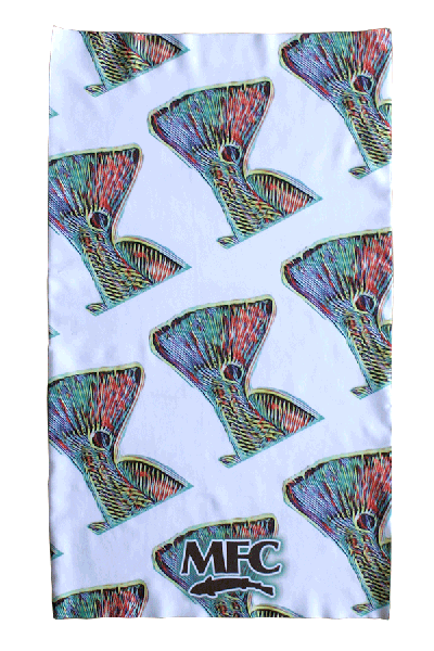 MFC Fish Gaiter Danforth's Neon Redfish Tail - from Alamo Anglers