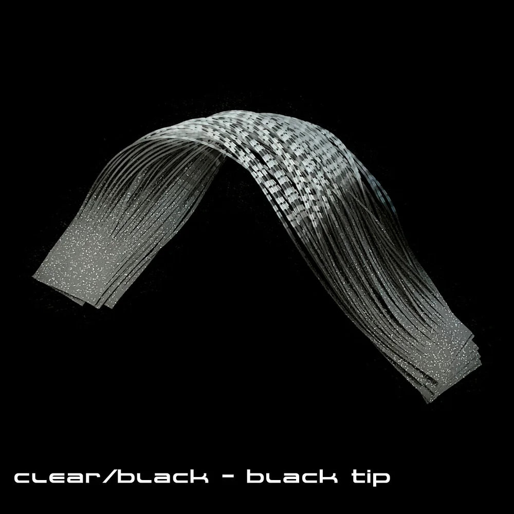 Sight Cast Marsh Legs Clear Black - Black Tip - from Alamo Anglers