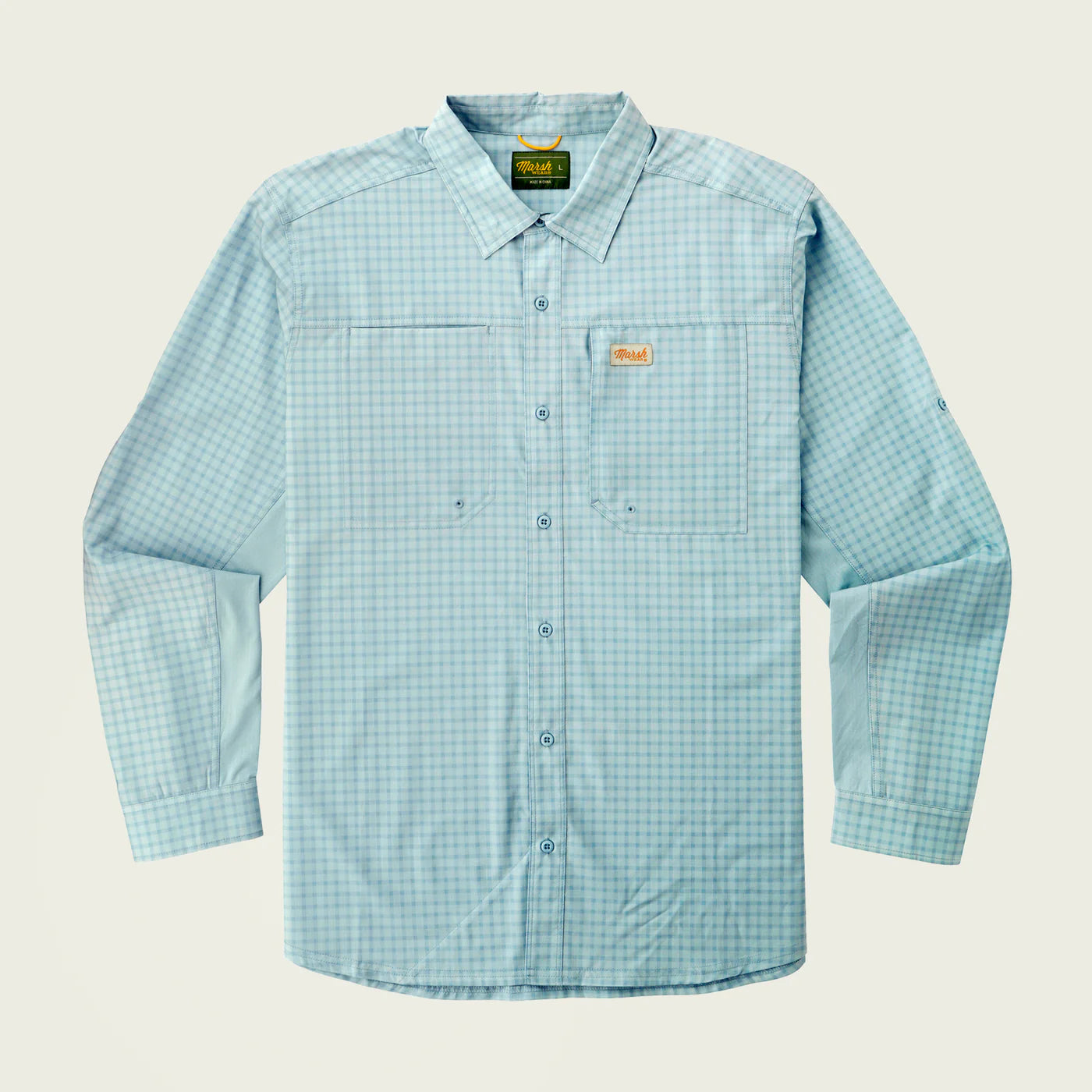 Marsh Wear Lenwood Tech LS Shirt Cloud - from Alamo Anglers