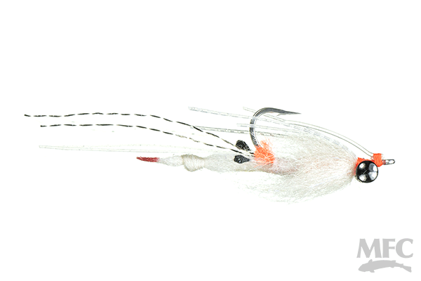 MFC's Small Arm Shrimp White (#4) - from Alamo Anglers