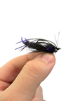 MacFlies 'My Boy Blue' with Flats Craft Strong Arm Claw Black Purple - from Alamo Anglers