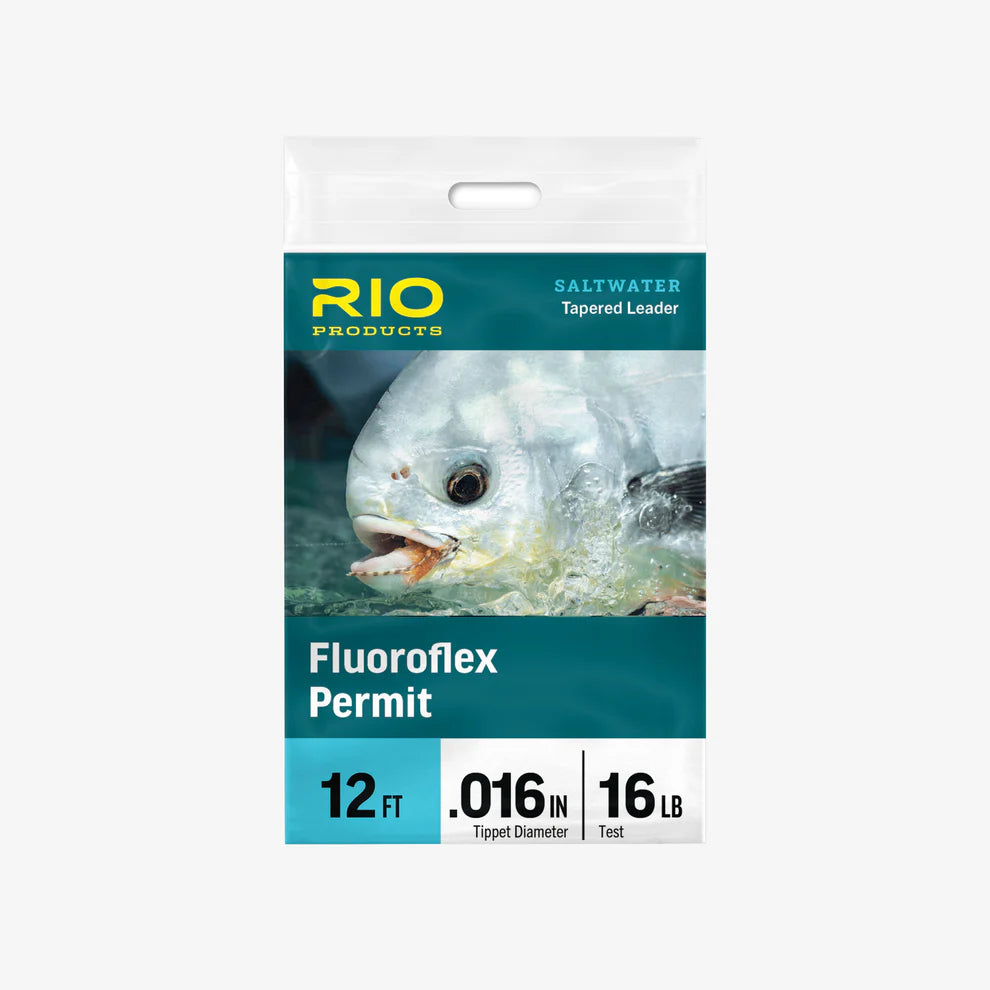 Rio Fluoroflex Permit 12ft Tapered Leader - from Alamo Anglers