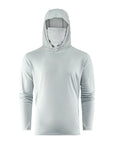 Grundens Tough Sun Masked Hoodie Iceberg - from Alamo Anglers