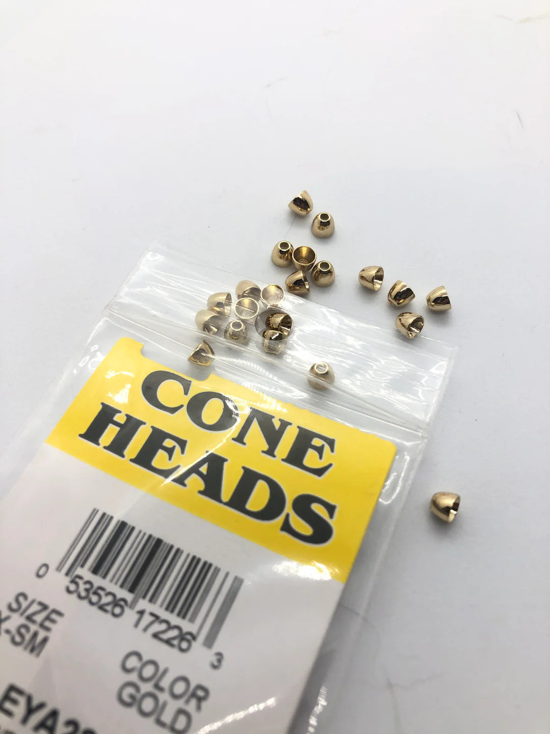 Plated Cone Heads Gold - from Alamo Anglers